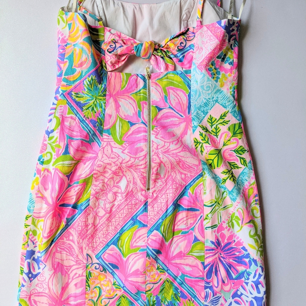 Lilly Pulitzer Shelli stetch dress Size 4 - Picture 3 of 7